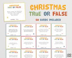 Powerpoint slide with kahoot facts with answers. Hechos De Navidad Verdadero O Falso Quiz Navidad Dia De La Etsy