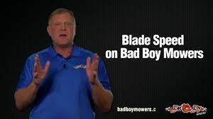What Is The Blade Tip Speed On Bad Boy Mowers
