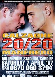 Gary Lockett vs. Lee Blundell, Calzaghe vs. Manfredo Jr.