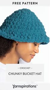 Double Crochet Easy Crochet Bucket Hat Pattern Coco Bucket Hat