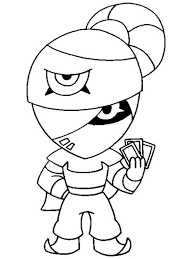 The new arcade brawler 8 bit is a high damaging, tanking brawler, who has a greater utility to your team, read more about 8 bit right now! Tara Brawl Stars Drawing