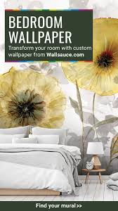 Find unique wallpaper ideas for your bedroom, living room, kitchen, bathroom, and more. Transparent Gold Wall Mural Wallsauce Nz Floral Wallpaper Bedroom Floral Bedroom Custom Wall Murals