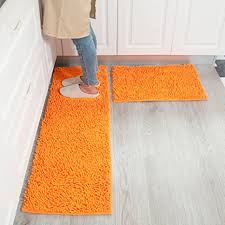 Yes amazon rugs are really beautiful and yes they are really affordable especially when you pick one up the low pile means its good for high traffic areas like hallways and kitchens and the colour will. Amazon Com Kitchen Mats Long Oil Proof Waterproof Absorbent Mats Bathroom Anti Slip Rugs Orange 40x60 40x120cm Kitchen Dining