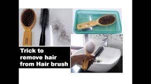 Hair should be removed from the brush after every use. Trick To Remove Hairs From Hair Brush In 1 Minute Youtube