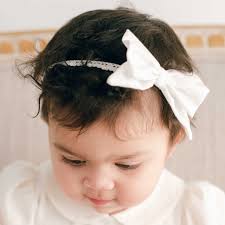 Emma Linen Bow Headband
