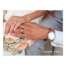 Thank You Custom Wedding Photo Postcards Zazzle Com In 2021 Engagement Wedding Rings Wedding Photography