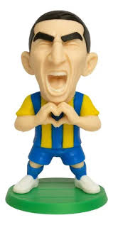 Muñeco Torta Jugadores Central Fideo Bicho Di Maria Pack X3 Blanco Pack  Guerrero