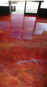 Wearing gloves, wipe out any excess resin from the sides and bottom of your mixing vessel with paper towel. Dalliance Design Stylish Epoxy Resin Floors Purrrrrty Colors And Swirlzies Epoxy Resin Flooring Flooring Epoxy Floor Designs