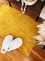 Turmeric Dye Diy Rug Xo Macenna Diy Rug Rugs Crochet Home Decor