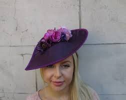 Lavender Lilac Purple Kentucky Derby Hat Fascinator Headband, Purple  Fascinator Hat, Wedding Hat, Church Hat, Victorian Tea, Party Hat,