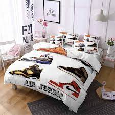Air Jordan Printed Bedding Sets Duvet Cover Set Duvet Cover Sets Duvet Bedding Sets Bedding Sets