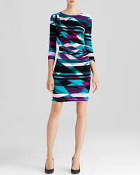 Calvin Klein Geometric Print Dress Bloomingdale S