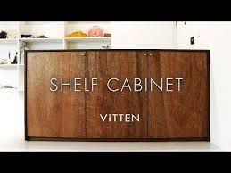 W39 Shelf Cabinet By Plywood Youtube Cabinet Making Shelves Shelves
