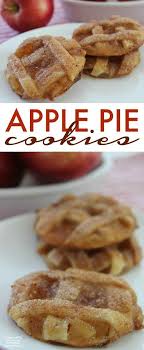 Easy Apple Pie Cookies Recipe Homemade Recipes Thanksgiving Desserts Easy Desserts