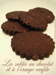 Sables Au Chocolat Et A L Orange Confite Recette Sables Au Chocolat Orange Confit Sables