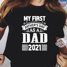 In the usa, united kingdom, and canada, father's day is celebrated on the 3rd sunday in june since being made a national holiday in 1966. My First Father S Day As A Grandpa 2021 Shirt