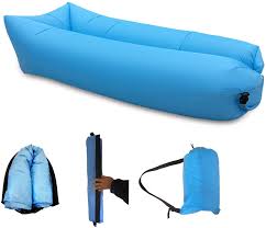 87 list list price $103.19 $ 103. Amazon Com Inflatable Couch Lounger Comfortable And Strong Lazy Couch Air Bed Blue Portable Sofa Durable Travel Hang Out Bag Perfect For Beach Camping Sleeping No Pump Needed Just Add Summer Office Products