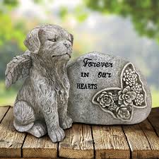 After your pet has given you years of love and devotion, you want to honor them. Trinx Forever In Our Hearts Dog Memorial Stone Reviews Wayfair