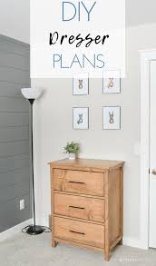 Building a dresser can be an intimidating project, but this free plan will take you through each step. Pin On Diy Build And Make