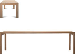 tafel gamma van jasper morrison contemporary wood dining table wood dining table home decor