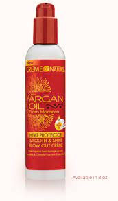 Heat Protector Smooth Shine Blow Out Creme Creme Of Nature