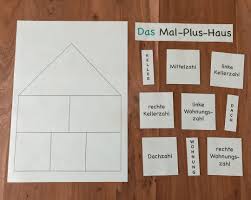 Am Montag Findet Die 2 Stunde Zum Mal Plus Haus In Mathe Klasse 3 Statt Die Kinder Sollen Zu Beginn Die Begriffl Mathe Matheunterricht Mathematikunterricht