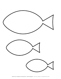 Fish shapes | free printable templates & coloring pages. Fish Free Printable Template Planerium