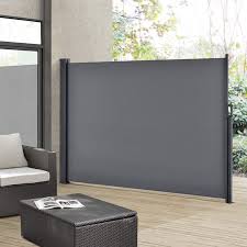 Amazon De Artlife Seitenmarkise Dubai 200 X 300 Cm Ausziehbar Blickdicht Sichtschutz Windschutz Fur Balkon Terrass Markise Windschutz Terrasse Windschutz