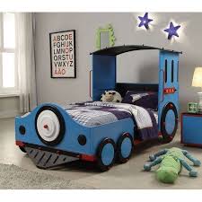 Shop for kids' beds & headboards in kids' furniture. Bed Twin Blue Red Black Train Walmart Com Kids Bedding Sets Kid Beds Toddler Bed