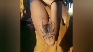 Amazing Beetle Tattoo Urban Ipm A beetle tattoo is symbolic of many different things, and some of these include luck, love, prosperity and abundance. amazing beetle tattoo urban ipm