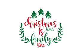 Download Christmas Time Is Family Time Svg Cut Graphic By Thelucky Creative Fabrica PSD Mockup Templates