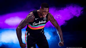 Roam the north @raptors city edition jerseys are launching in march 2021. New City Edition Look For Spurs A Throwback To Fast Breaking Fiesta Era San Antonio Business Journal