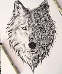Petit chaperon rouge loup coloriage contes classiques. Pin By Heather On Tattoo Animal Tattoos Wolf Drawing Tattoo Wolf Drawing