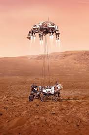 Unofficial page managed by a human on earth images of/from the perseverance rover landing: Nasa S Mars Rover And The Seven Minutes Of Terror Bbc News