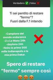 Verdadero o falso ha sido jugado 6249 veces y recomendado por. F1 2021 Fernando Alonso Da Las Claves Sobre Su Futuro Jugando Al Verdadero O Falso Marca