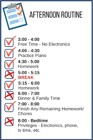 Make Your After School Routine Work Using This Research