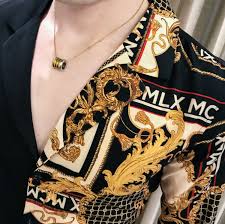 Maybe you would like to learn more about one of these? 3 Luxury Black Gold Shirt 2019 Autumn Baroque Men Shirt Long Sleeve Patchwork Casual Shirt Men Slim