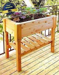 Garden Raised Bed Planter Cedar Flower Elevated Outdoor Gardening Plant Herb Box 721161011383 Wooden Garden Planters Wooden Planter Boxes Raised Planter Beds