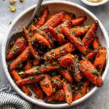 Coriander Roasted Carrots with Parsley and Pistachios - Dishing ...