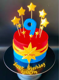 Matthew has worked for marvel, 20th century fox, paramount studios and many more. Captain Marvel Cake Food Drinks Homemade Bakes On Carousell
