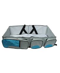 Babies Bloom Multi Purpose Baby Bassinet Cum Diaper Bag Turquoise Blue Online In India Buy At Best Price From Firstcry Com 1795454