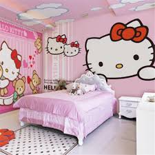 Lukisan ini menunjukkan candi jabung di mojokerto. 20 Lukisan Dinding Kamar Hello Kitty Rudi Gambar