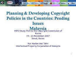 Copyright © the national university of singapore 1979. 1 Planning Developing Copyright Policies In The Countries Pending Issues Malaysia Wipo Study Visit To The Copyright Commission Of Korea 19 23 November Ppt Download