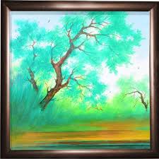 Beaches give you the perfect landscape to paint. Paper Synthetic Wood Nature Scenery Painting Size 20 X 20 Inches Id 22776765162