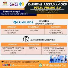 Ja diduga telah mentransfer uang sebesar rp1 miliar kepada nazirman sebagai cicilan transaksi jual beli tanah untuk merekayasa peralihan hak. Karnival Pekerjaan Oku Pulau Pinang 2 0 Pelbagai Peluang Pekerjaan Untuk Pekerja Oku Edu Bestari