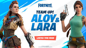 Lara croft is the titular character of the tomb raider franchise. Fortnite Lara Croft And Aloy Team Up Event Delayed Attack Of The Fanboy