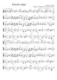 Instrumental et paroles sur la chanson « j'envoie valser » de zazie. Partition Guitare Zazie J Envoie Valser