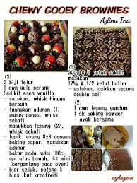 Memang sedap resepi brownies kedut ni walaupun dah sejuk.rasa brownies yang penuh dengan coklat dan paling penting,senang je cara buat dia. Pin On Airtangan Azlina Ina