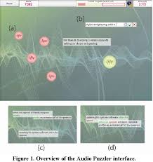 Check spelling or type a new query. Pdf Audio Puzzler Piecing Together Time Stamped Speech Transcripts With A Puzzle Game Semantic Scholar