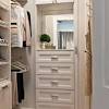 Aside from adding some aesthetic appeal, it makes your closet more functional for a small space, since the doors won't swing out. 1
